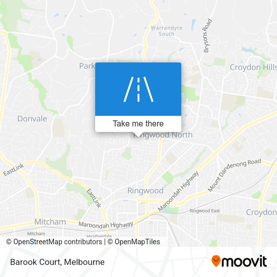 Barook Court map