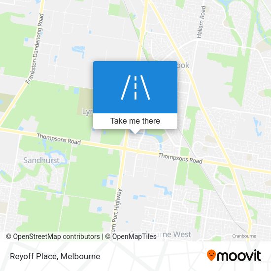 Reyoff Place map