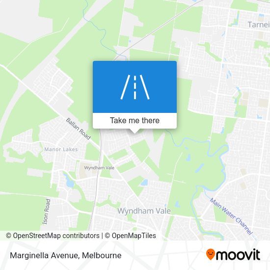Marginella Avenue map