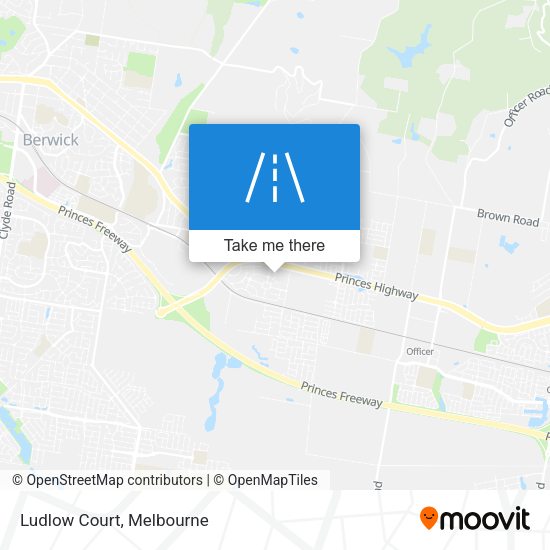 Ludlow Court map