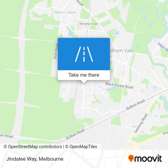 Jindalee Way map