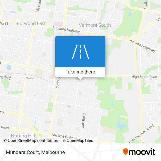 Mundara Court map