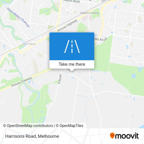 Harrisons Road map