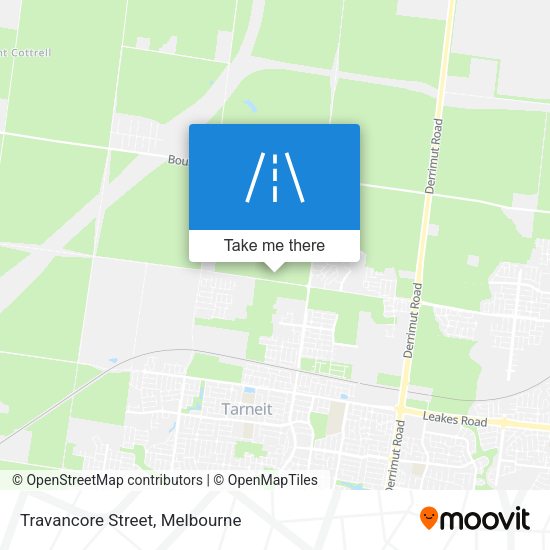 Travancore Street map