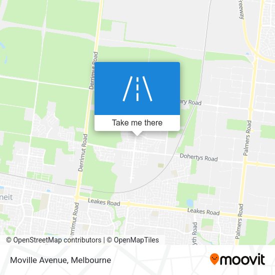 Moville Avenue map