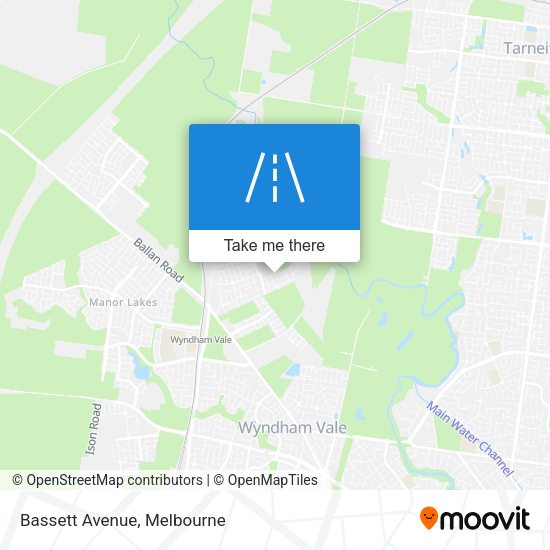 Bassett Avenue map