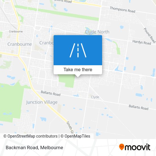 Backman Road map