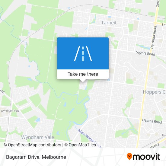 Bagaram Drive map