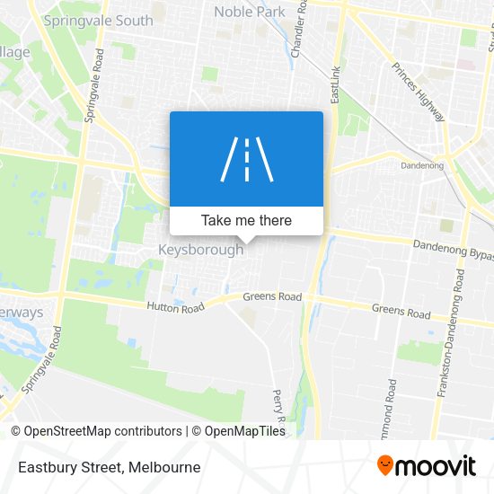 Eastbury Street map