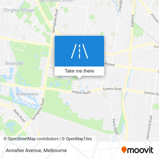 Annafee Avenue map