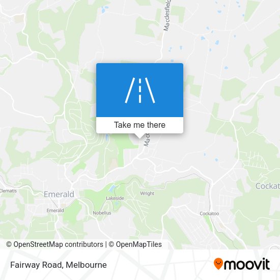 Fairway Road map