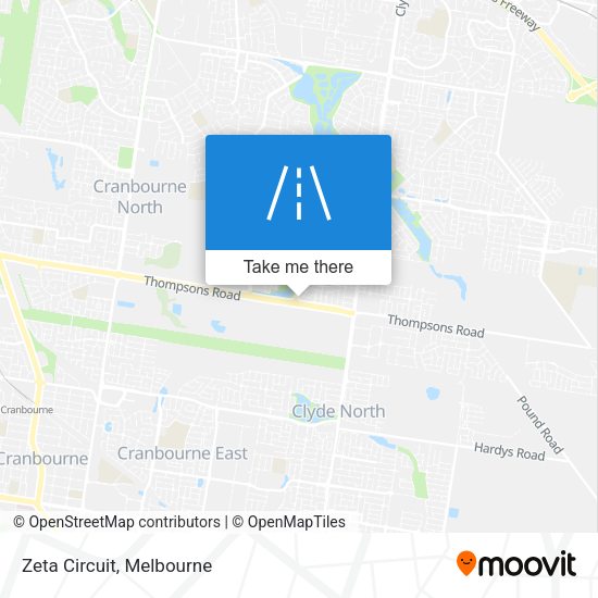 Zeta Circuit map