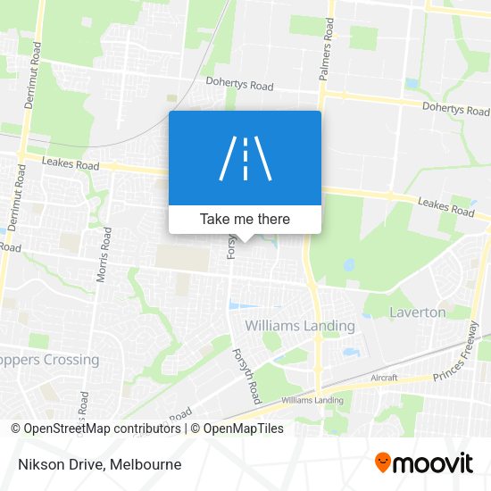 Nikson Drive map