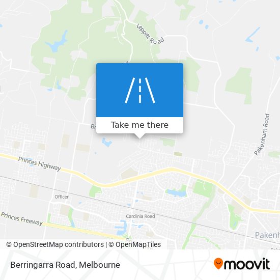 Berringarra Road map