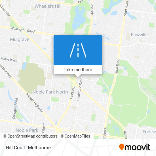 Hill Court map