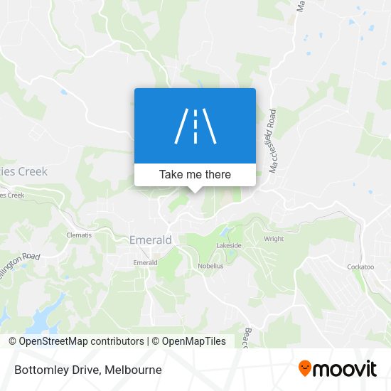 Bottomley Drive map