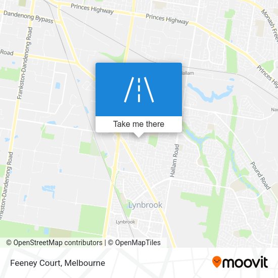 Feeney Court map