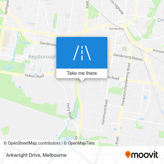 Arkwright Drive map
