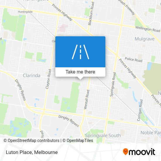 Luton Place map