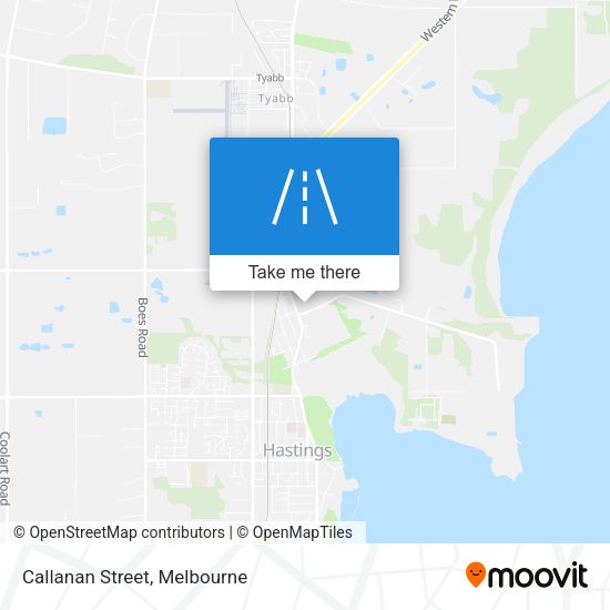Callanan Street map