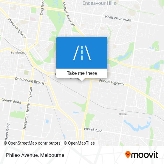 Phileo Avenue map
