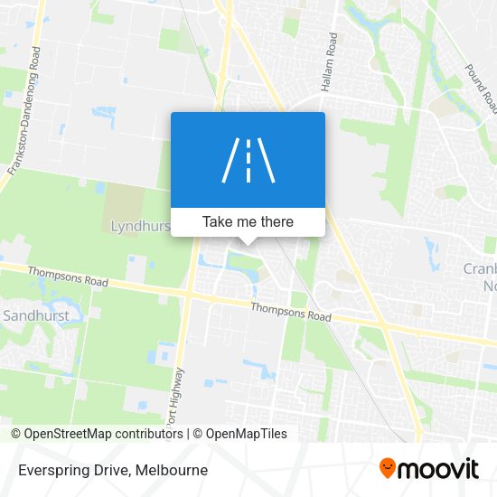 Everspring Drive map