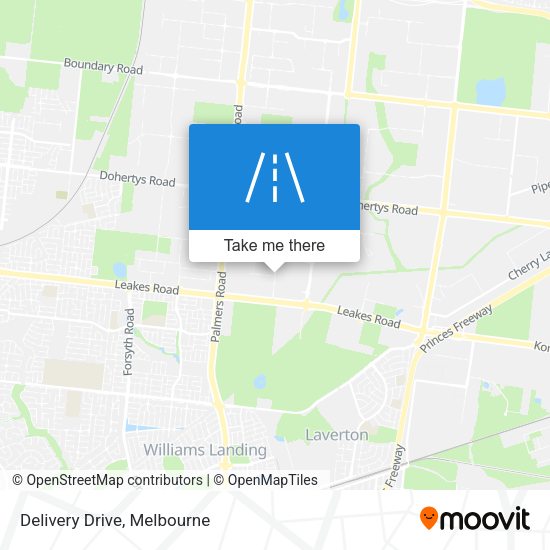 Delivery Drive map