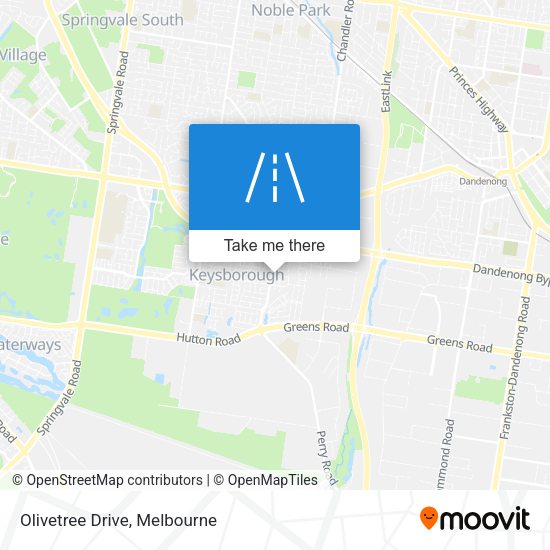 Olivetree Drive map