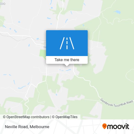 Neville Road map