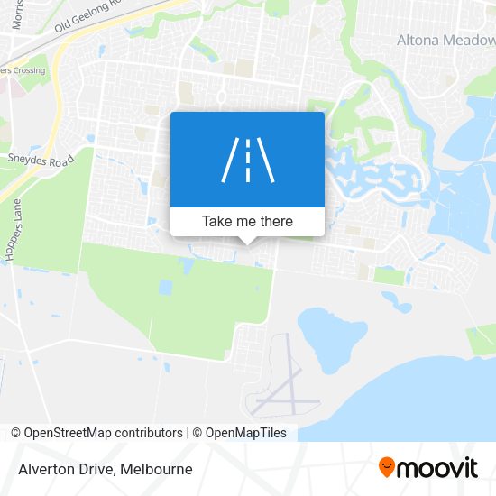 Alverton Drive map