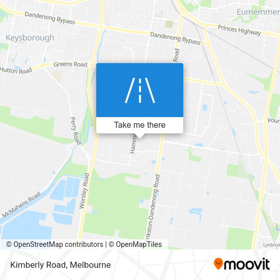 Kimberly Road map