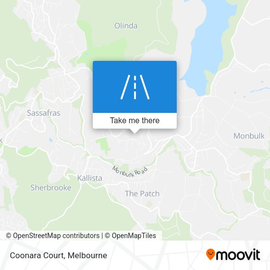 Coonara Court map