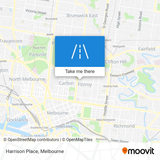 Harrison Place map