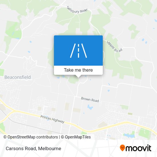 Carsons Road map