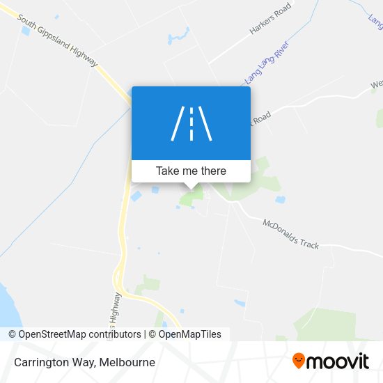 Carrington Way map