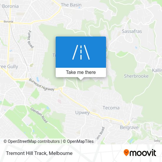 Tremont Hill Track map