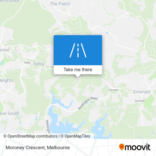 Moroney Crescent map