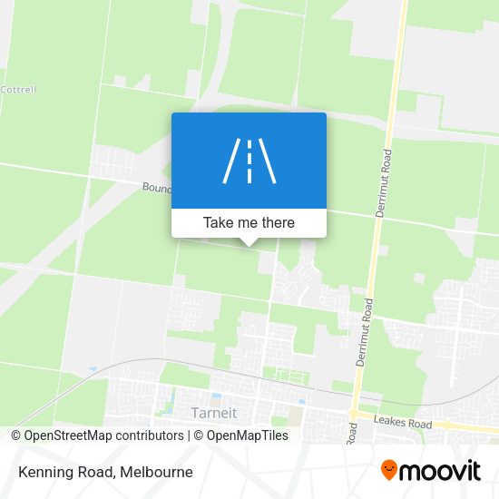Kenning Road map