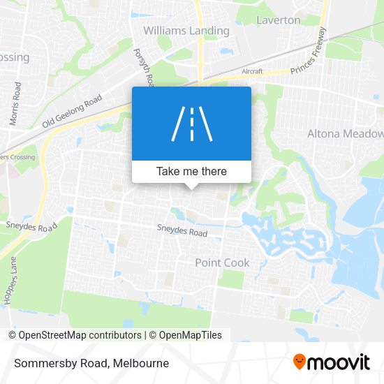 Sommersby Road map