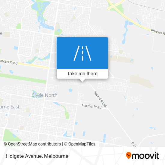 Holgate Avenue map