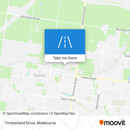 Timberland Drive map