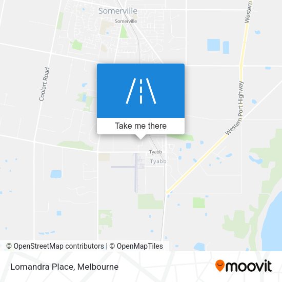 Lomandra Place map