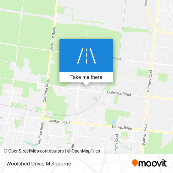 Woolshed Drive map