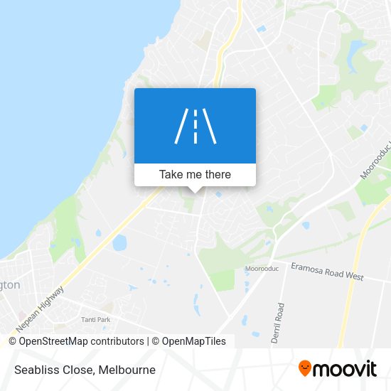 Seabliss Close map
