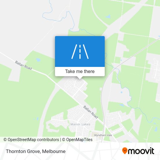 Thornton Grove map