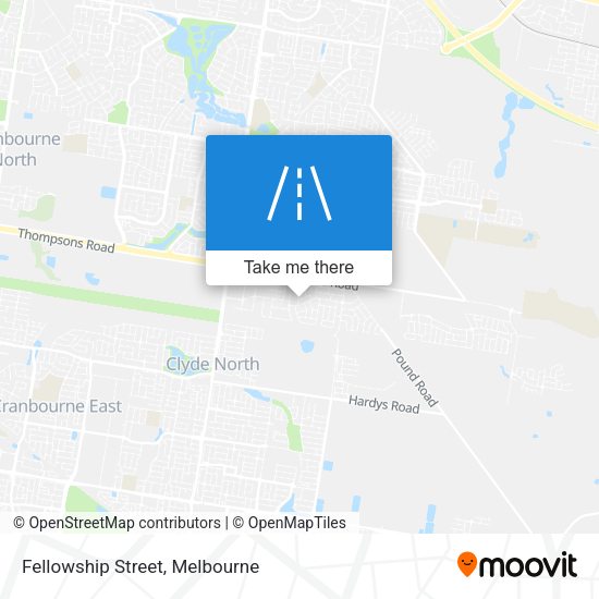 Fellowship Street map