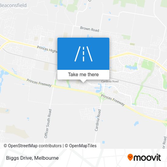 Biggs Drive map