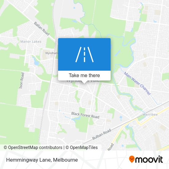 Hemmingway Lane map