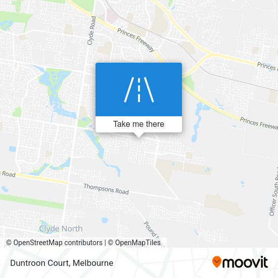 Duntroon Court map