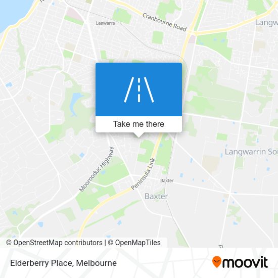 Elderberry Place map